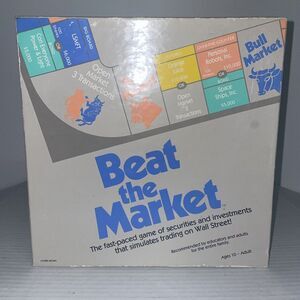 Beat the Market The Fast-Paced Game of Securities & Investments Vintage Board